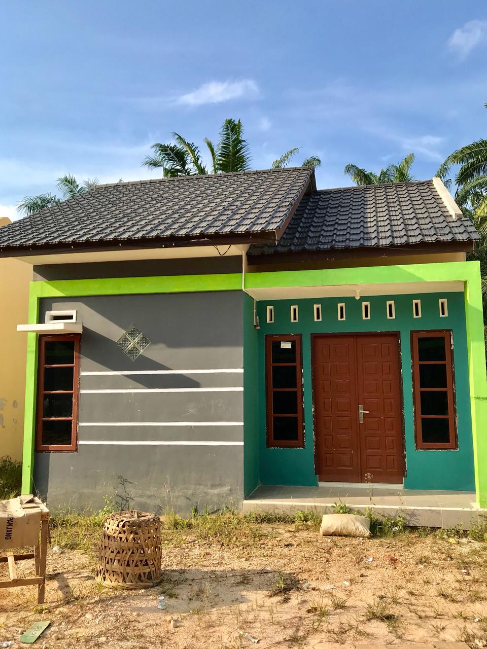 foto tampak rumah tipe 36/124 perumahan Lindung Bulan Permai