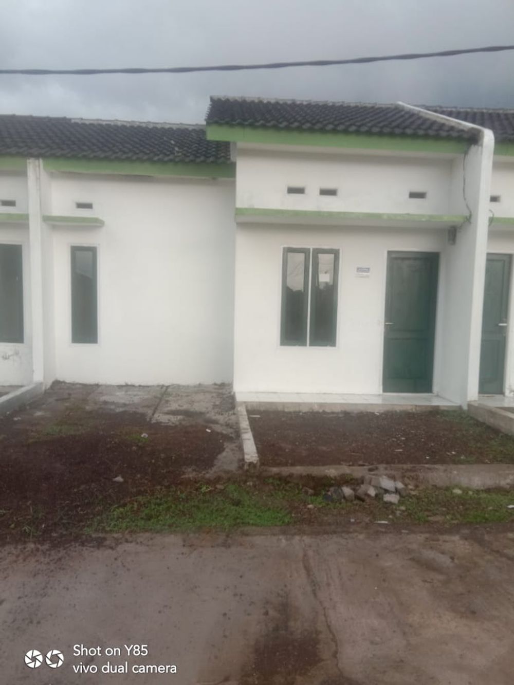 foto tampak rumah tipe 36/66 perumahan Puri indah residence