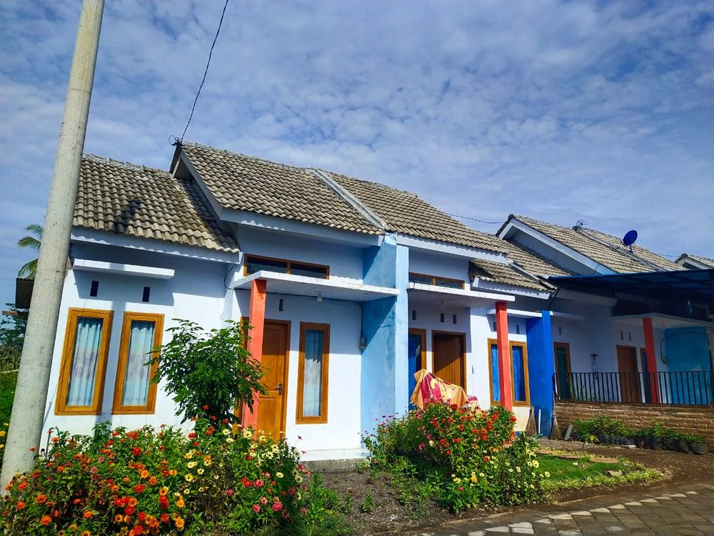 foto tampak rumah tipe 30/60 perumahan GRAND RESIDENCE PANTI