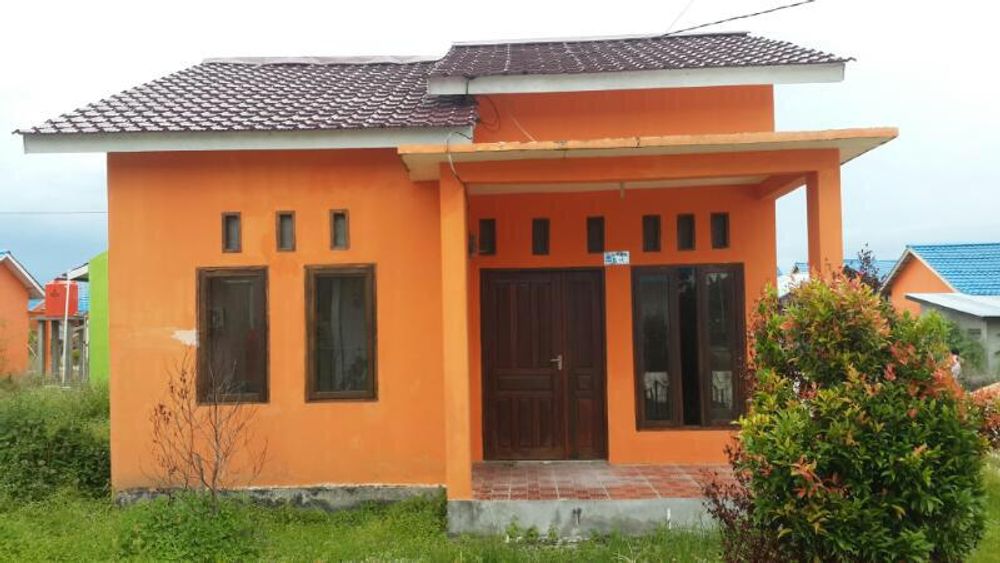 foto tampak rumah tipe GRIYA SURYA MITRA 2 perumahan GSM 2