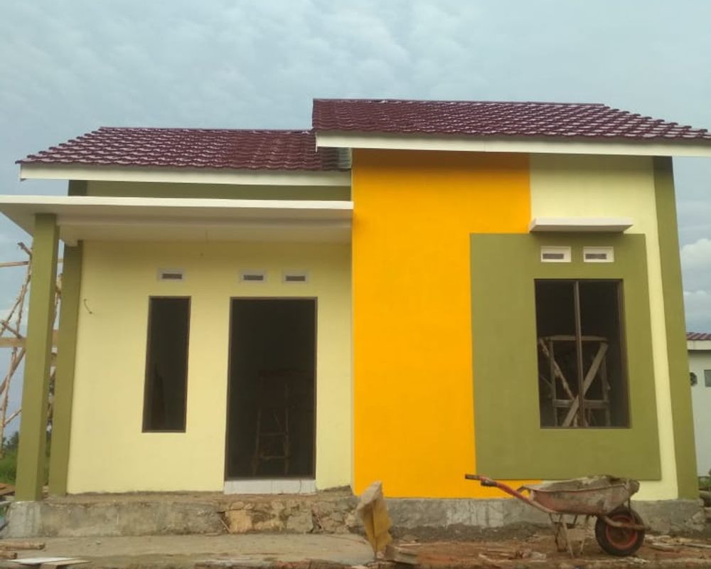 foto tampak rumah tipe THP 3 perumahan PONDOK UJUNG MURUNG INDAH