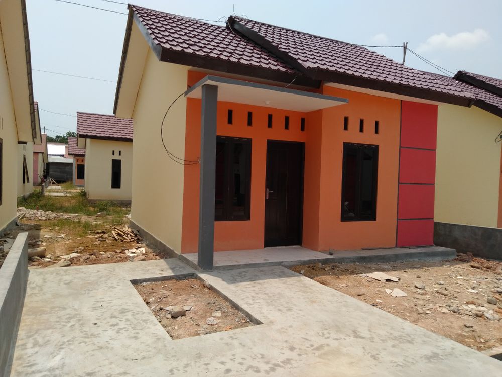 foto tampak rumah tipe 36/120 perumahan GRIYA RAMIN PERMAI II