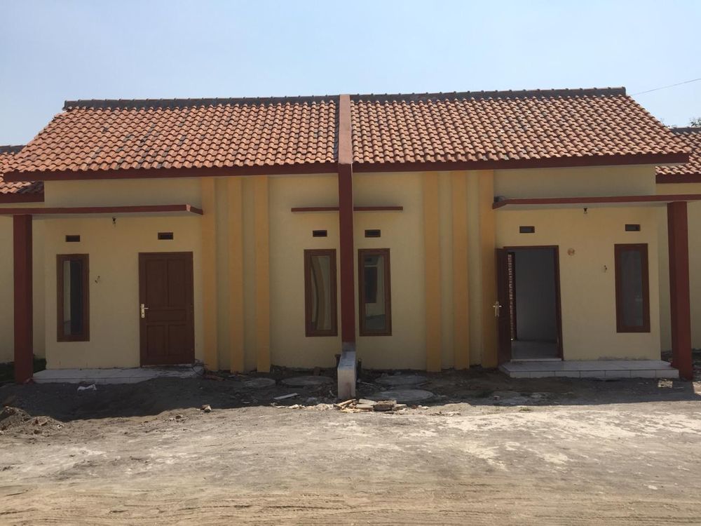 foto tampak rumah tipe 30/63 perumahan Permata Alam