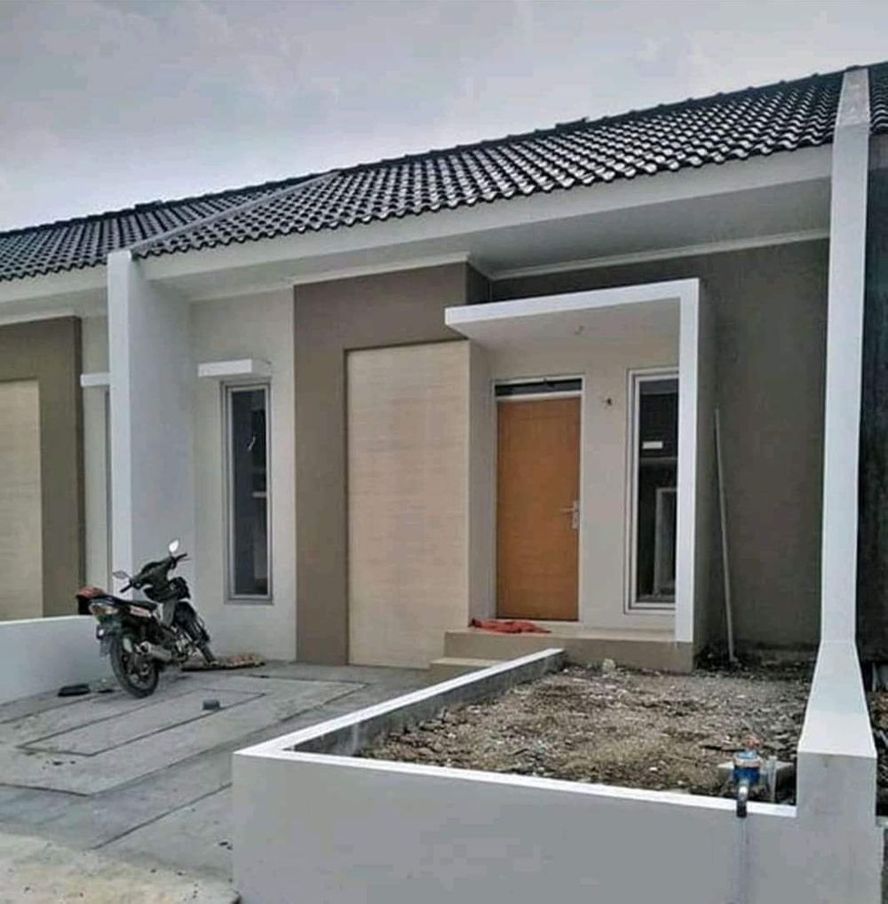 foto tampak rumah tipe 36/72 perumahan BUKIT RANTAU INDAH CIANJUR