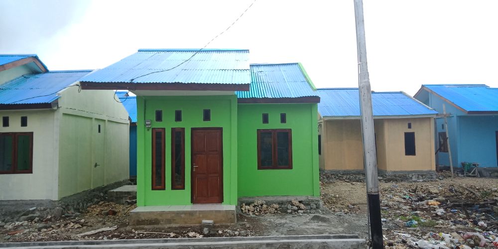 foto tampak rumah tipe 36/96 perumahan ARFAI INDAH REGENCY