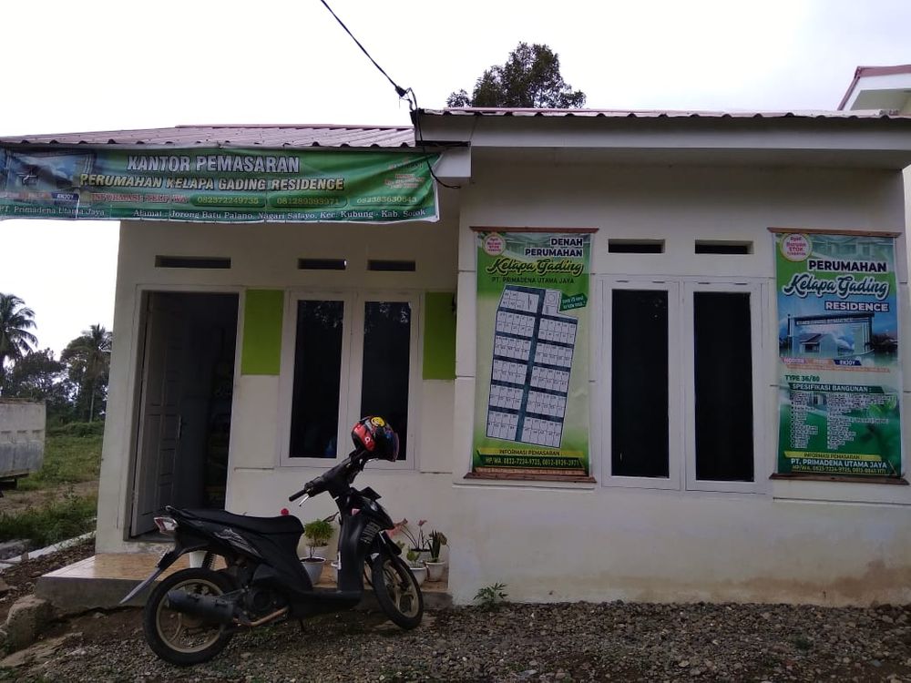 foto tampak rumah tipe Nurholis perumahan KELAPA GADING RESIDENCE