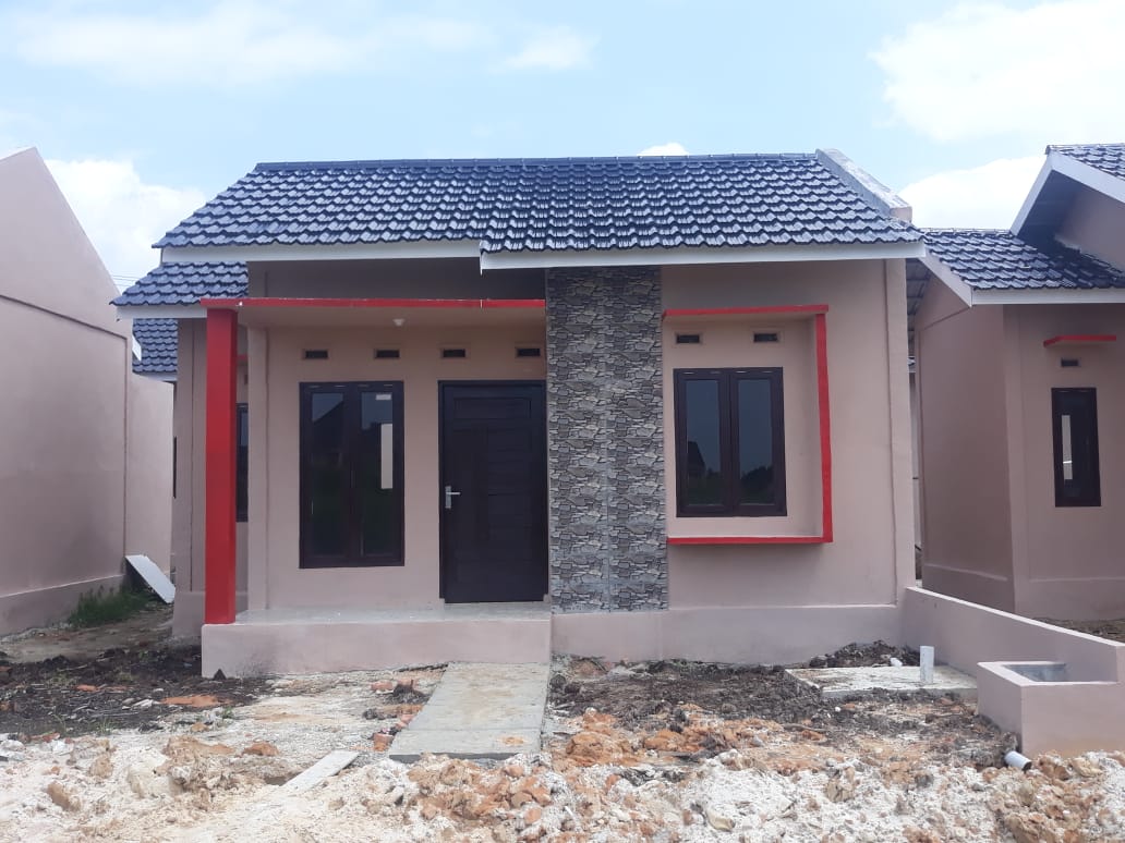 foto tampak rumah tipe 36 / 108    BERSUBSIDI perumahan GRIYA PURNAMA ASRI