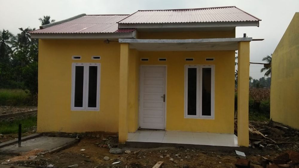 foto tampak rumah tipe 36 perumahan Reddish Tahap I