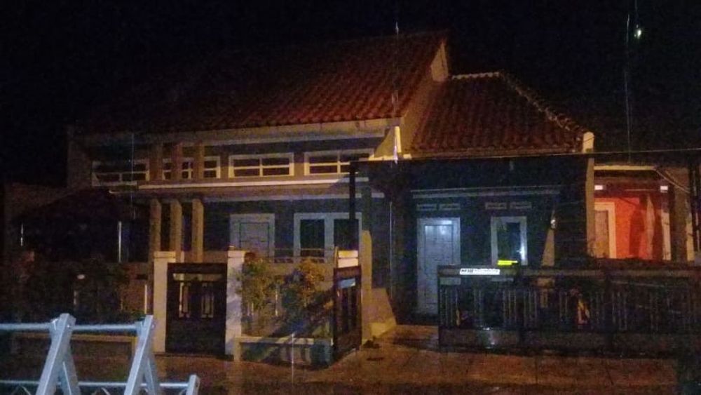 foto tampak rumah tipe 45/80 perumahan JATI INDAH PERMAI