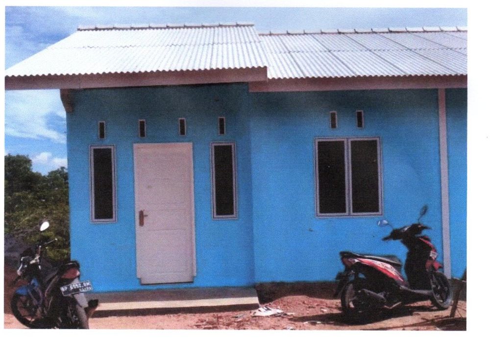 foto tampak rumah tipe 36/91 perumahan KENANGAN SEMOGA JAYA 2