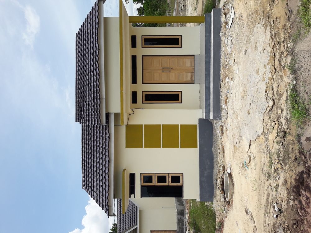 foto tampak rumah tipe 36 SUBSIDI perumahan PESONA MANDIRI BLOK C