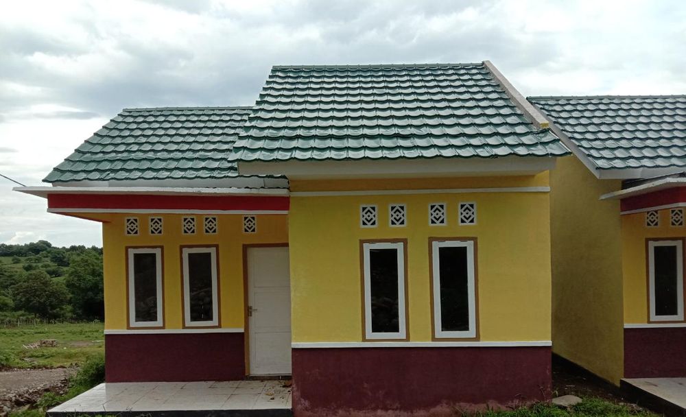 foto tampak rumah tipe sub perumahan GREEN TOYYIBAH