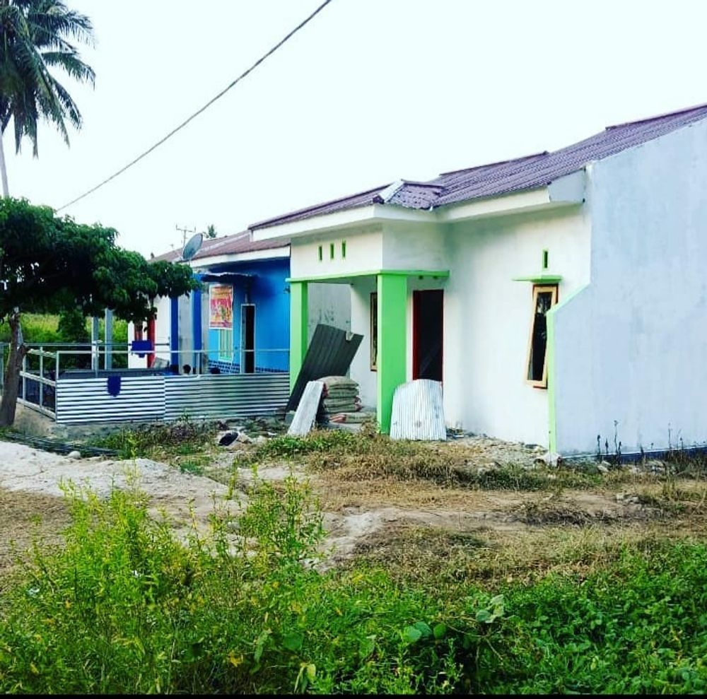 foto tampak rumah tipe 36/105 perumahan GRIYA LEBO PERMAI