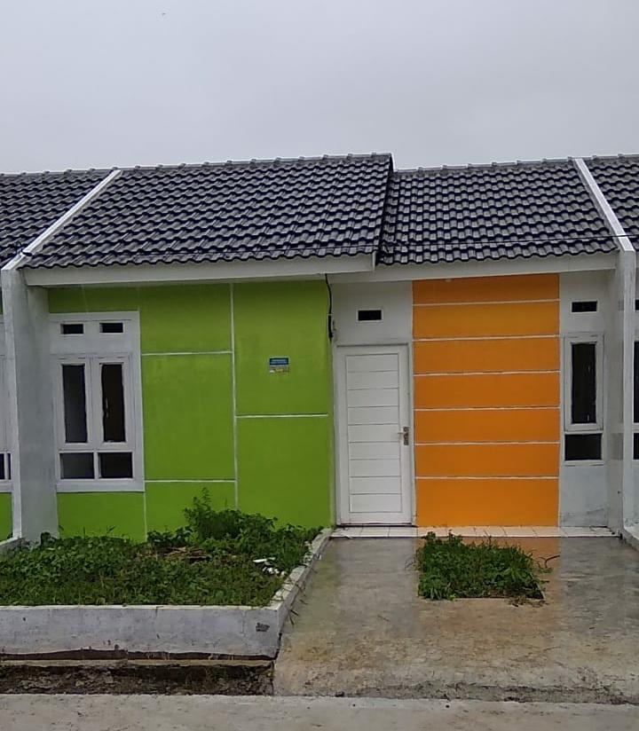 foto tampak rumah tipe 30/60 perumahan Mutiara Gemilang