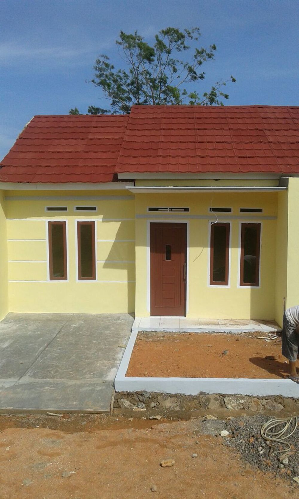 foto tampak rumah tipe Rumah 36 perumahan GRIYA WINAYA TARAJU