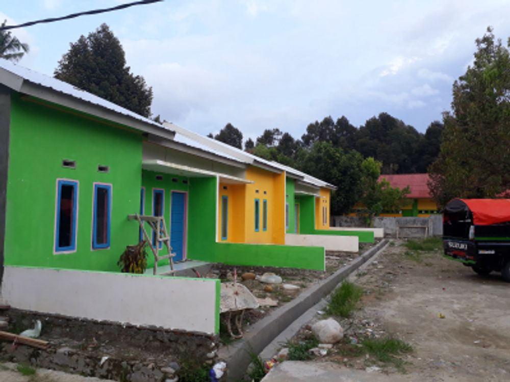 foto tampak rumah tipe 36 perumahan SALULIMBONG PERMAI