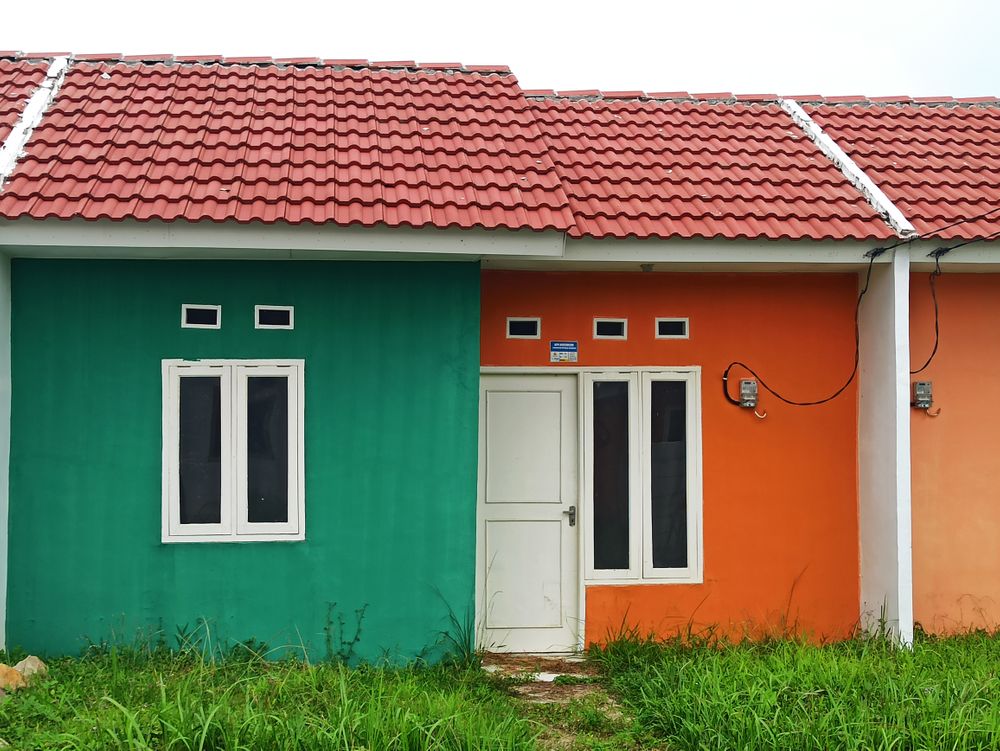 foto tampak rumah tipe 29/60 perumahan MUTIARA BEKASI JAYA 2