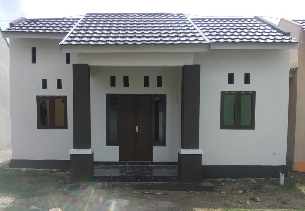 foto tampak rumah tipe 36 perumahan Perumahan Griya Sultana IV