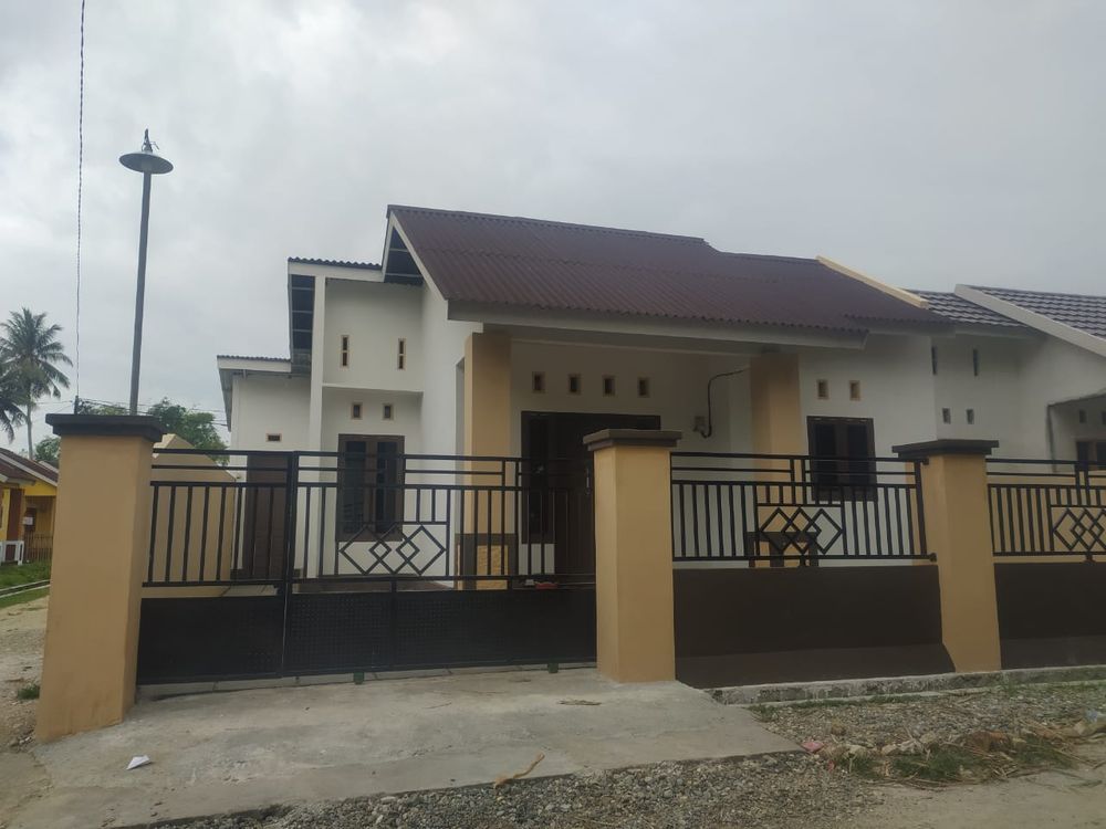 foto tampak rumah tipe 60 perumahan Perumahan Griya Sultana IV
