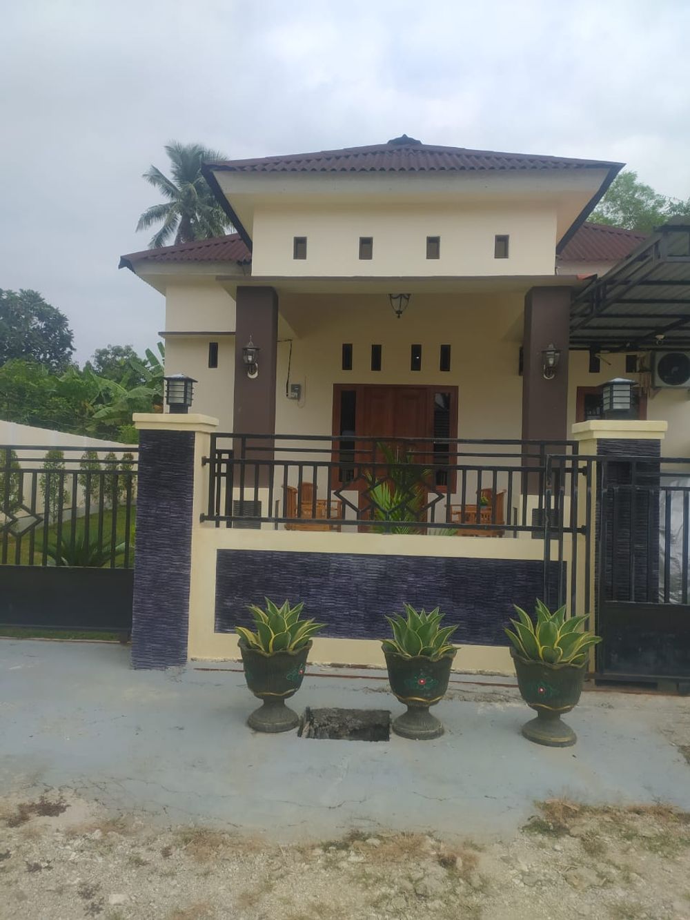 foto tampak rumah tipe 100 perumahan Perumahan Griya Sultana IV