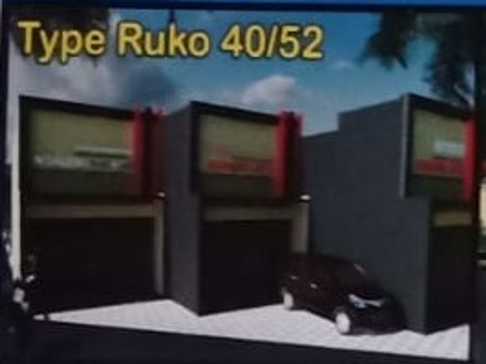 foto tampak rumah tipe Ruko perumahan Ndalem Puri Asri