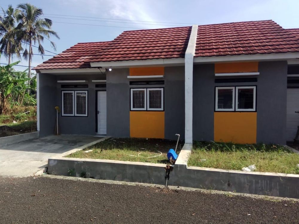 foto tampak rumah tipe SUBSIDI perumahan Bumi sukapura indah