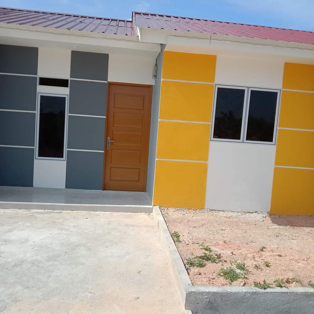foto tampak rumah tipe 33/66 perumahan Anggrek Permai Residence