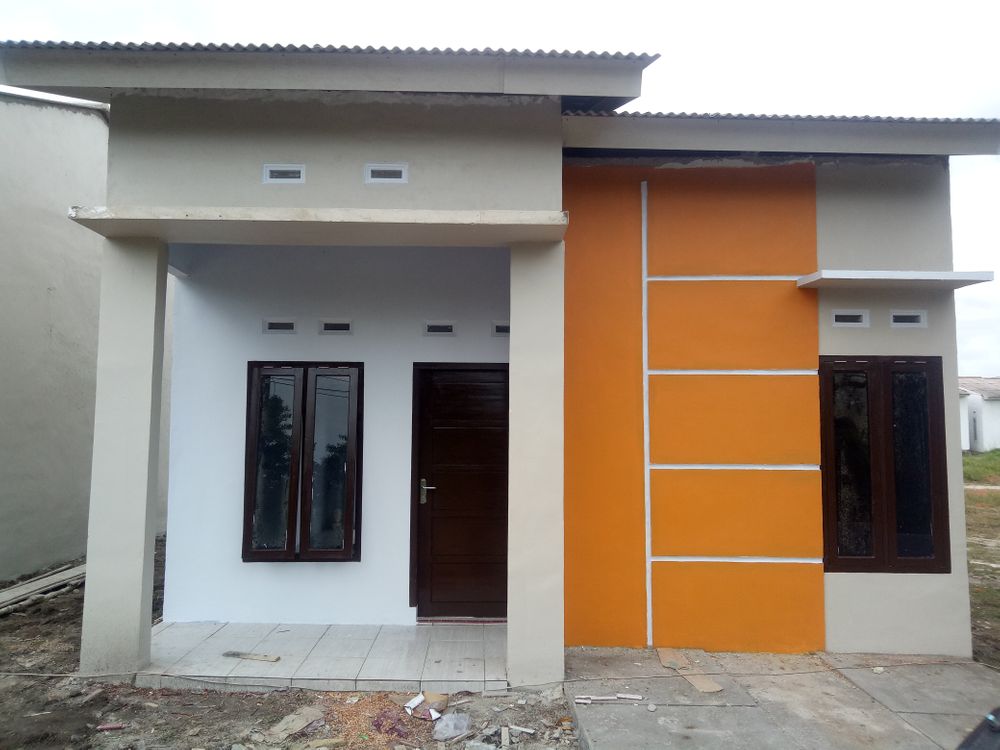 foto tampak rumah tipe 36/91 perumahan RIZKY RESIDENCE 2
