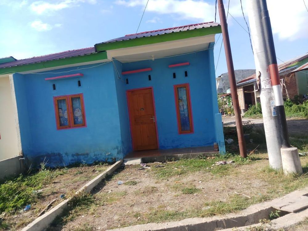 foto tampak rumah tipe 36 perumahan KUNIMOTO INDAH GRAHA