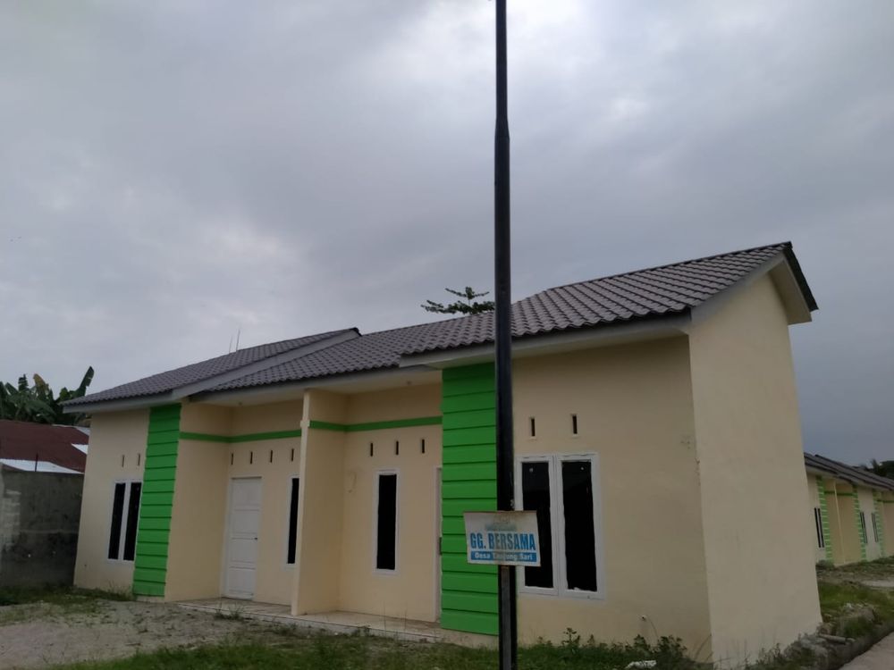 foto tampak rumah tipe 36 perumahan CEMARA INDAH