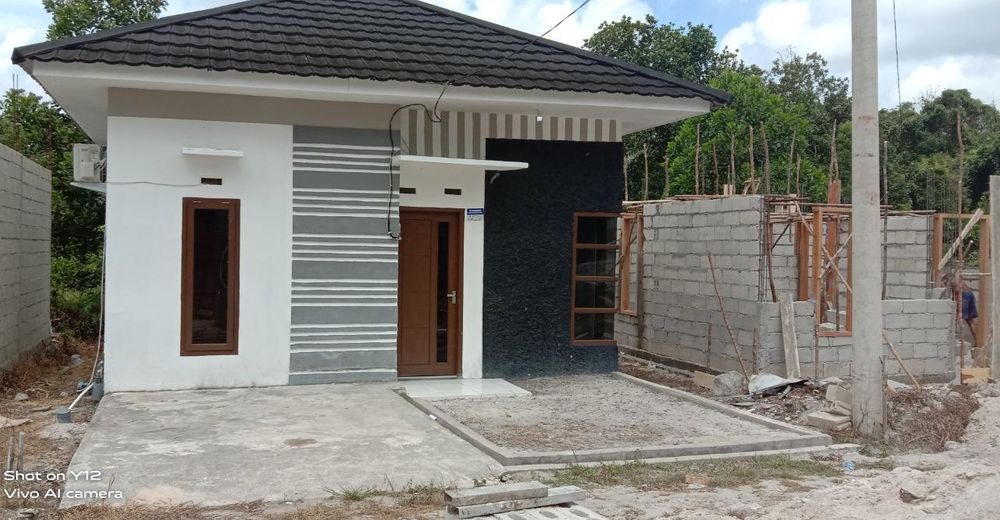 foto tampak rumah tipe 36/100 perumahan BELITONG ESTATE