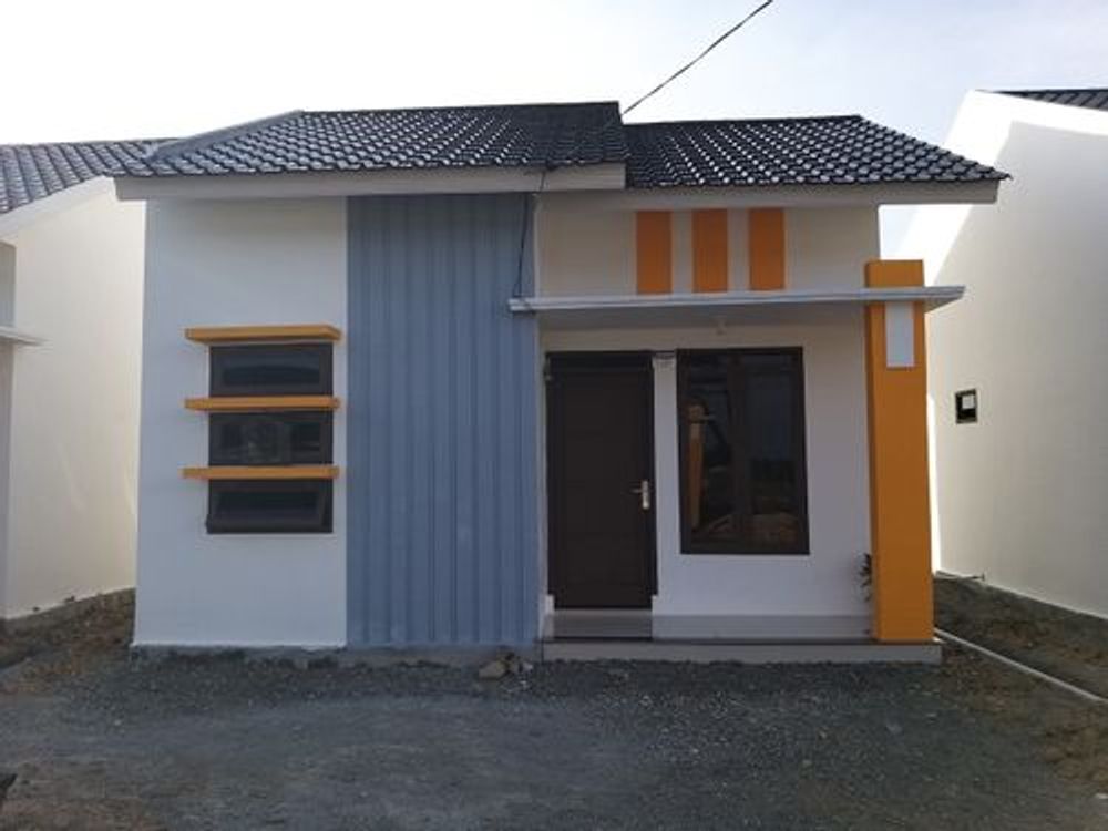foto tampak rumah tipe 36 perumahan KHAZANA GEMILANG RESIDENCE