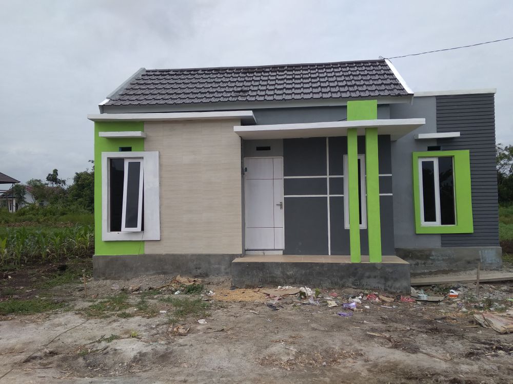foto tampak rumah tipe 36 SUBSIDI perumahan NABILLA BUMI ASRI