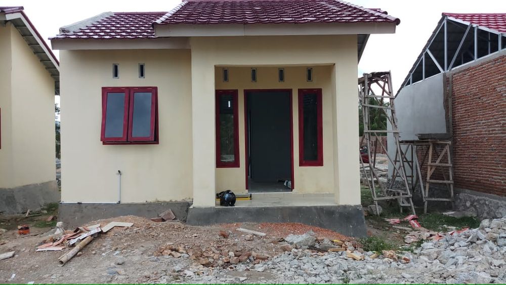 foto tampak rumah tipe 36 perumahan SAFA MARWAH III