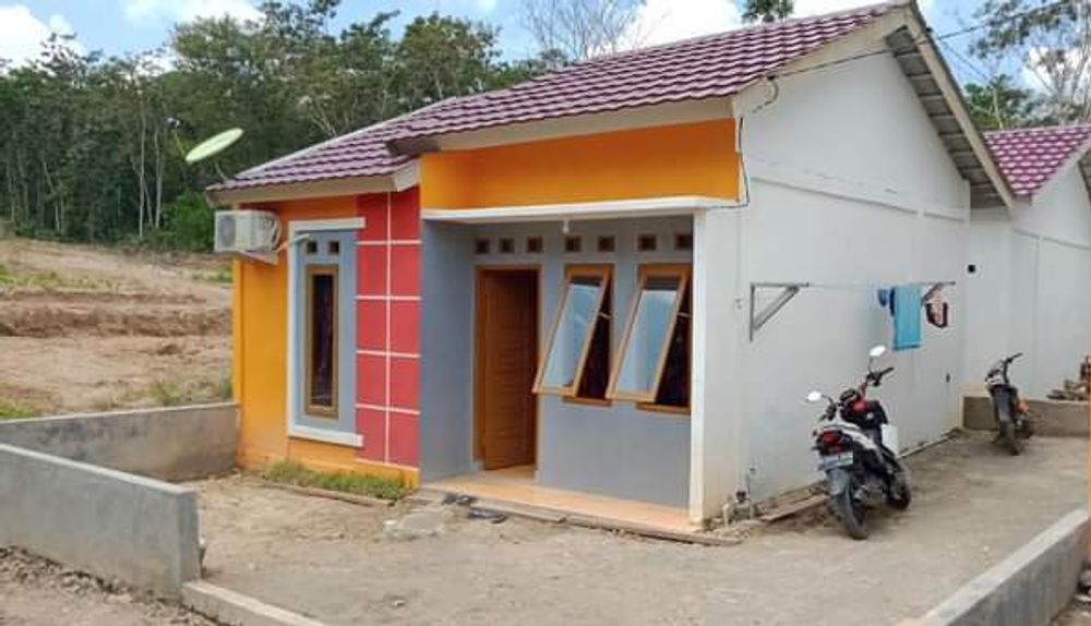 foto tampak rumah tipe 36/137 perumahan GRIYA INSAN KAMIL 1