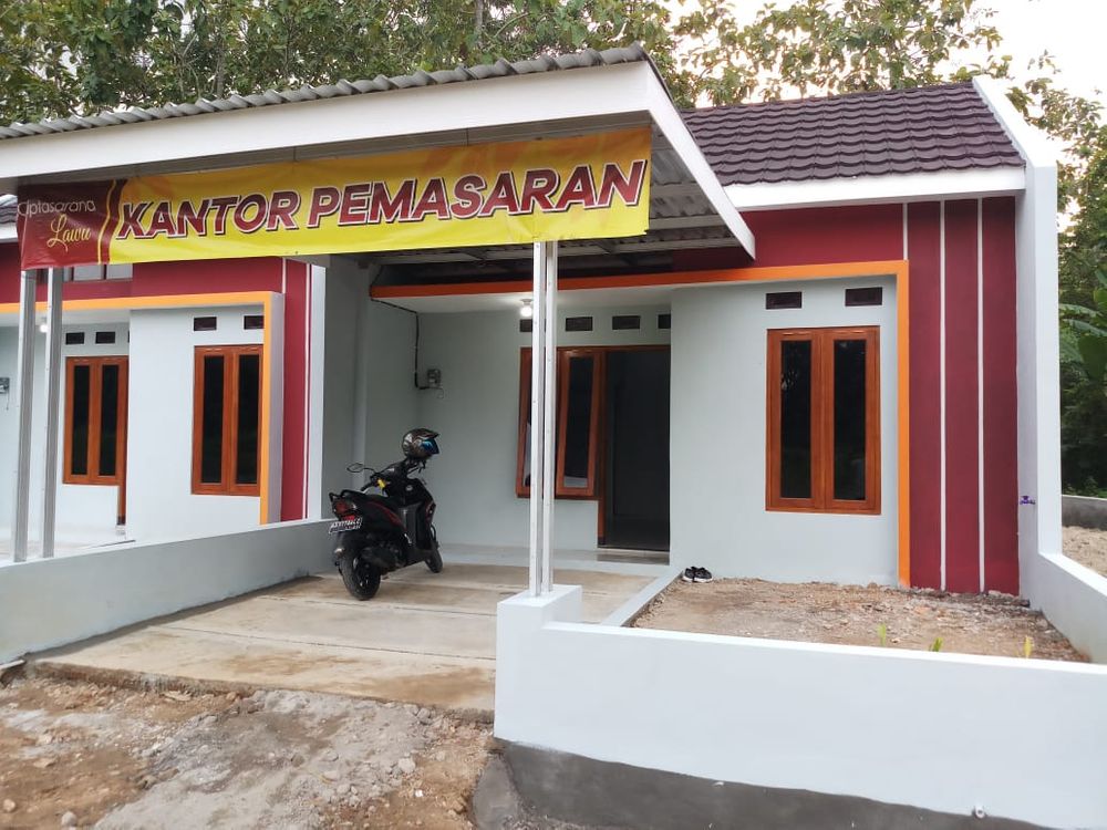 foto tampak rumah tipe STANDARD perumahan CIPTA SARANA LAWU