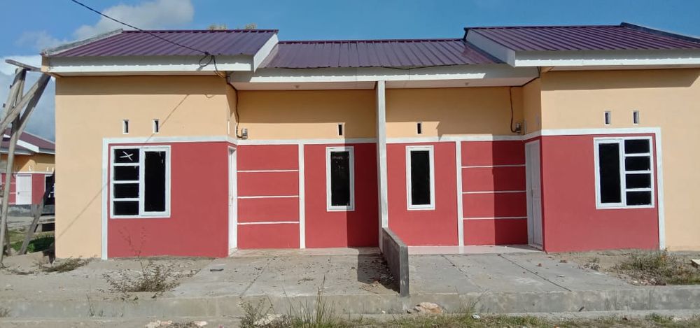 foto tampak rumah tipe 36/72 perumahan GRIYA MADATTE