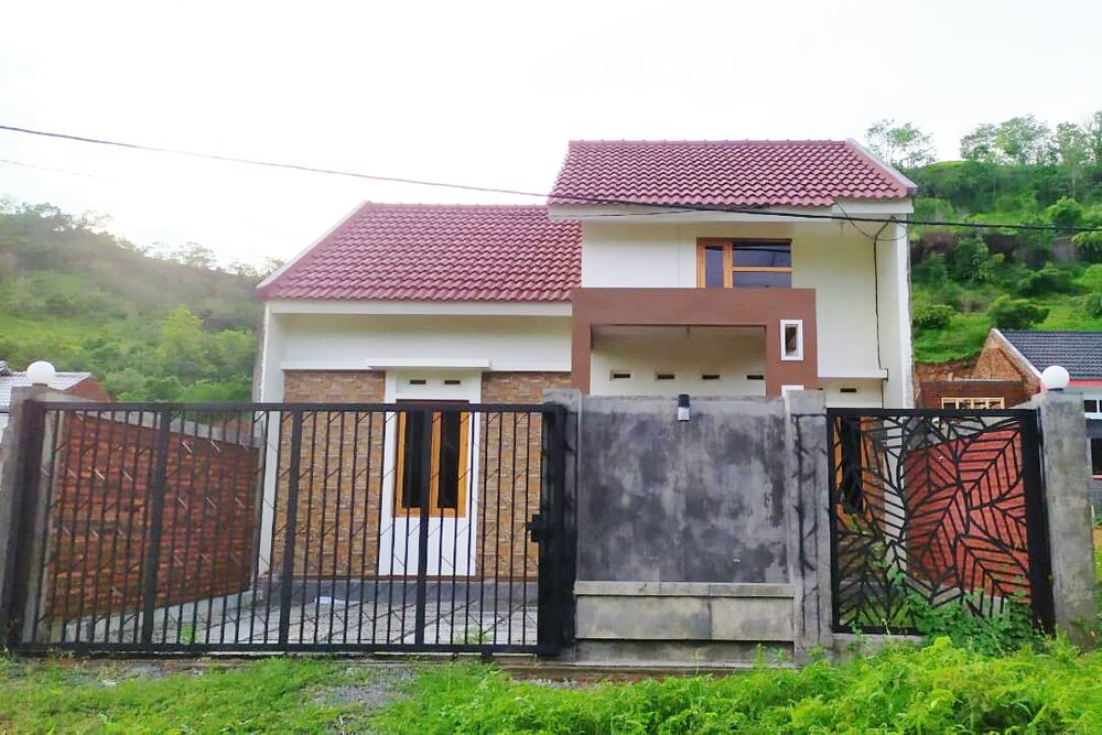 foto tampak rumah tipe 45/96 perumahan BINTANG LIMA RESIDENCE