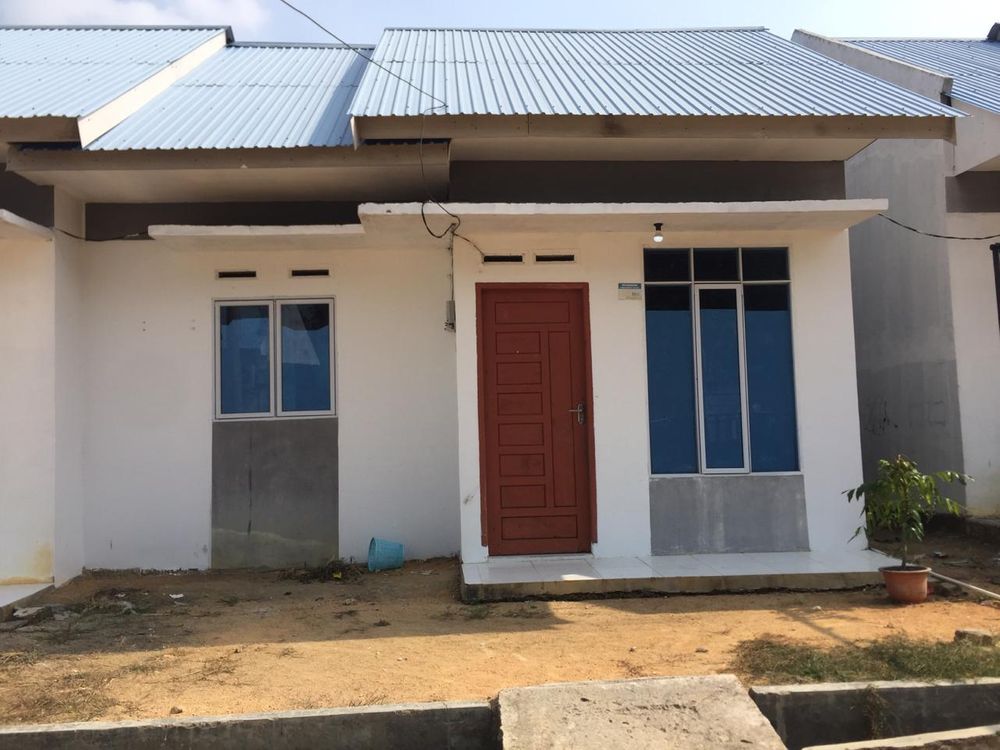 foto tampak rumah tipe 36/70 perumahan AULIA PERDANA RESIDENCE