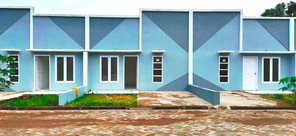 foto tampak rumah tipe 36/72 perumahan GRAHA PATTALLASSANG INDAH