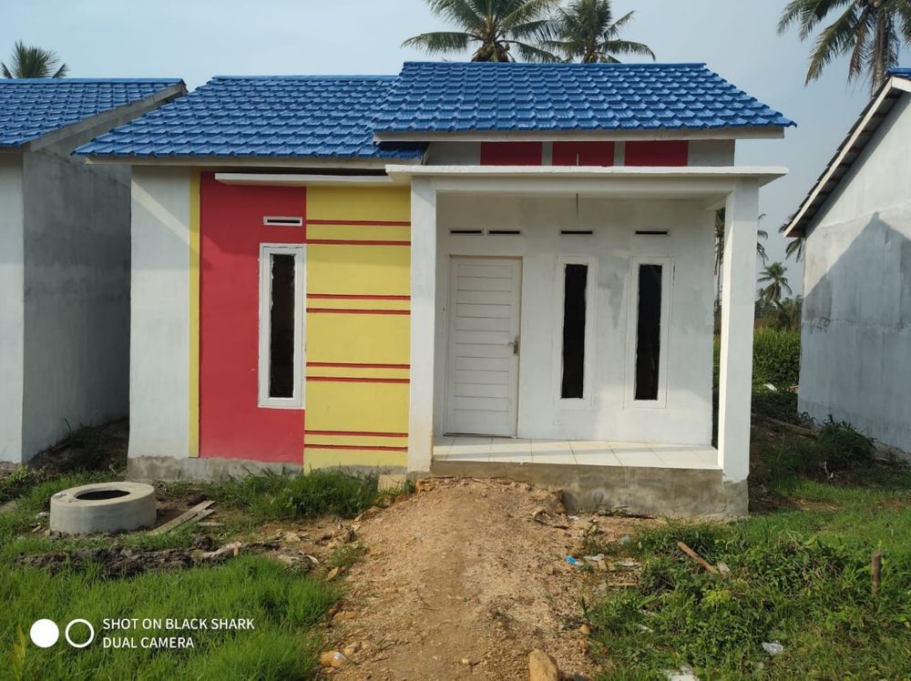 foto tampak rumah tipe 36 perumahan BILAL INDAH RESIDENCE