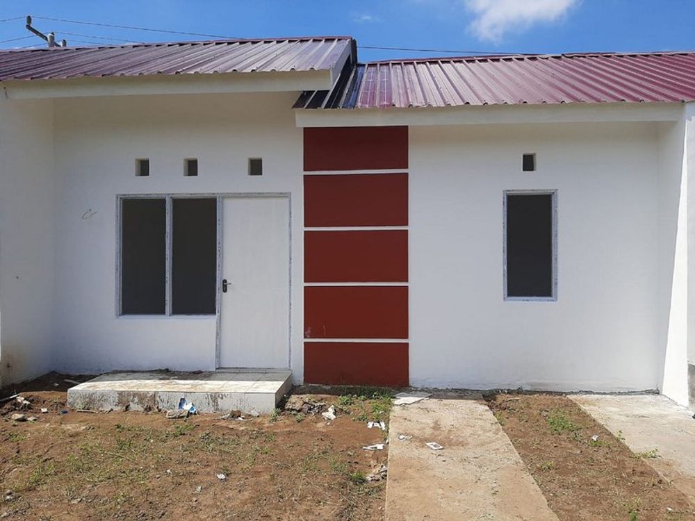 foto tampak rumah tipe 36 perumahan Perumahan Fakultas Teknik