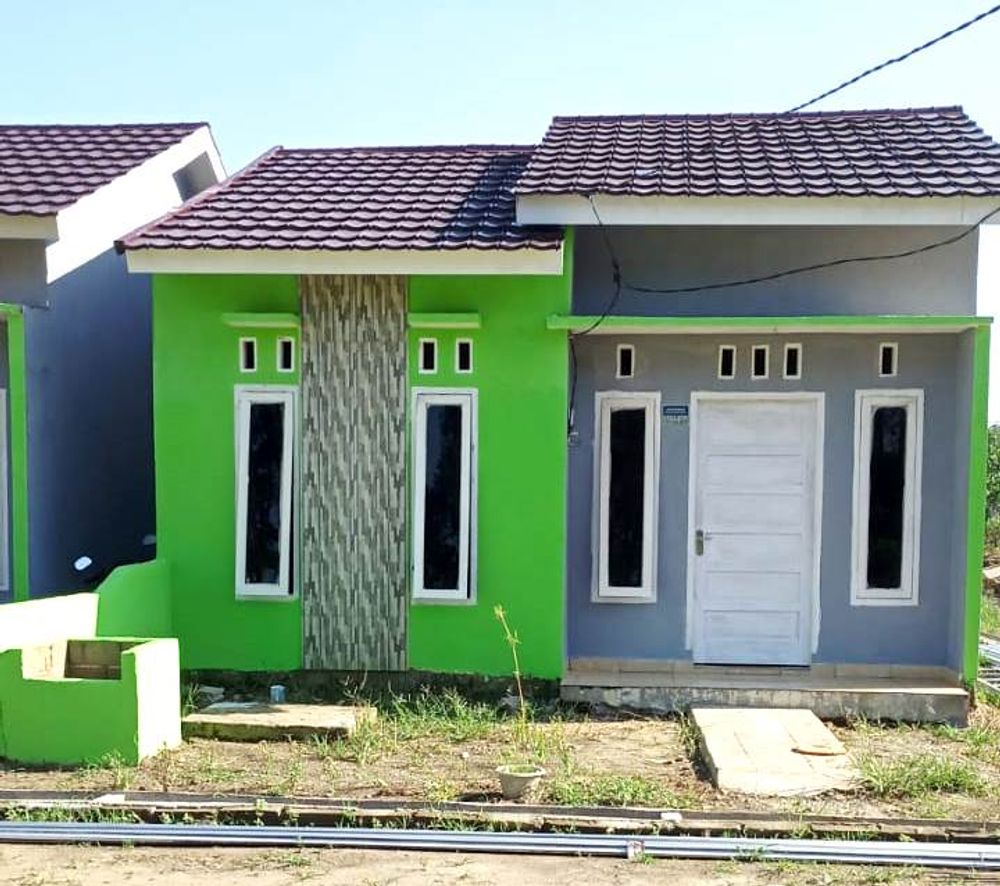 foto tampak rumah tipe RSH SUBSIDI perumahan GRIYA INSANI MULIA 3