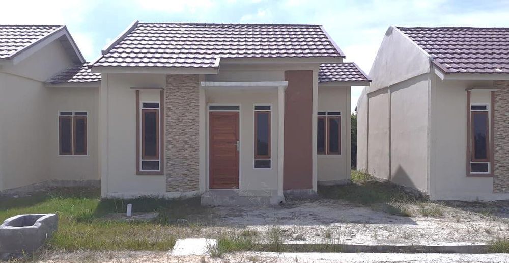 foto tampak rumah tipe 36 perumahan ANISA PERMAI