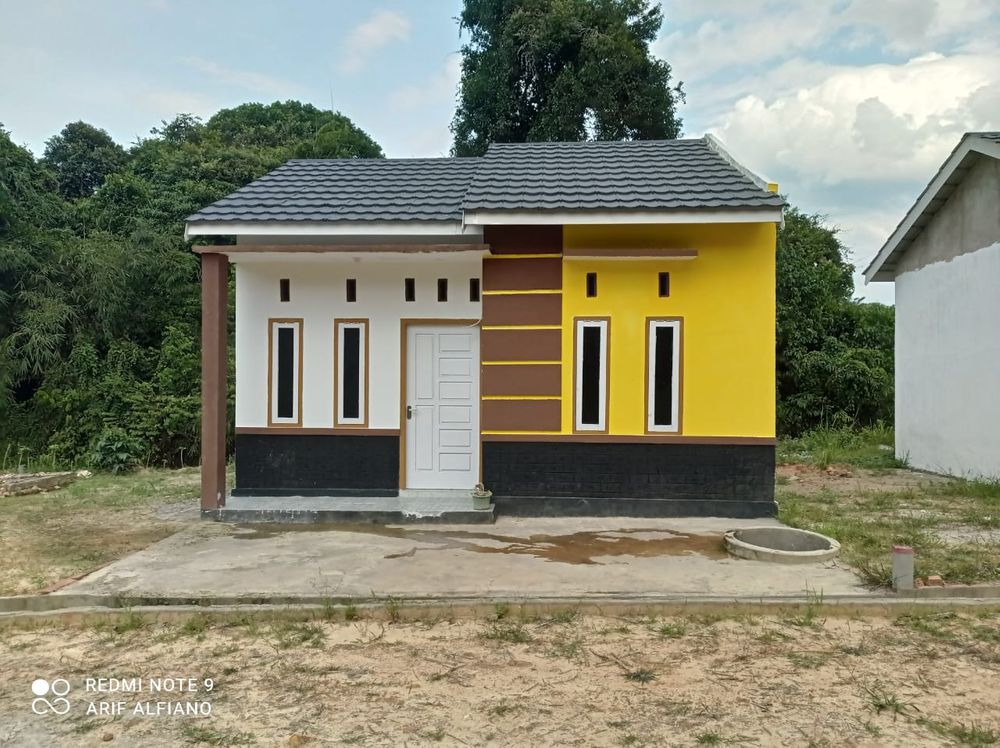 foto tampak rumah tipe RSH SUBSIDI perumahan Bungsu Irdani 1