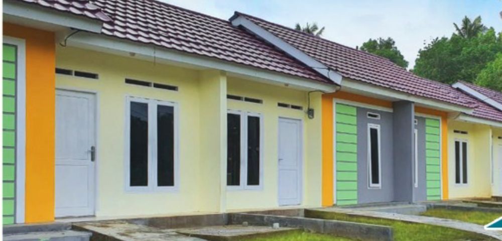 foto tampak rumah tipe asri perumahan Komplek Kuranten Asri Residence