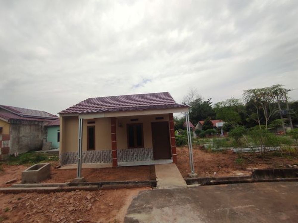 foto tampak rumah tipe 36 perumahan KEMANG RESIDENCE