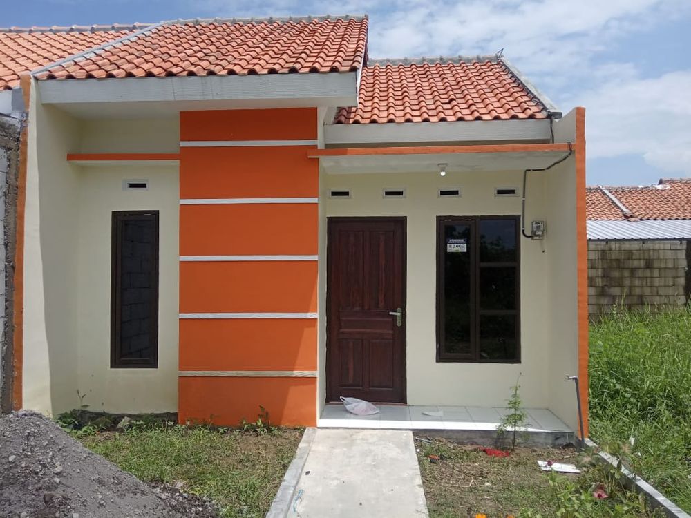 foto tampak rumah tipe 30/60 perumahan Griya Hikmah Lestari Tahap 4