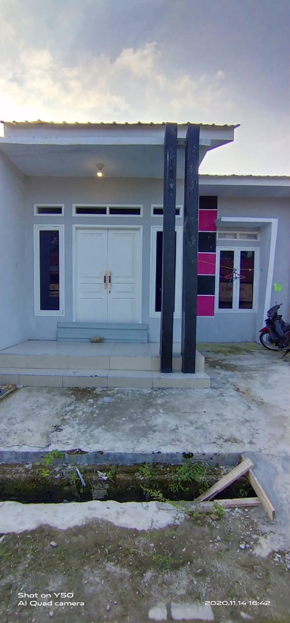 foto tampak rumah tipe Subsidi perumahan CENGKEH TURI ASRI II 