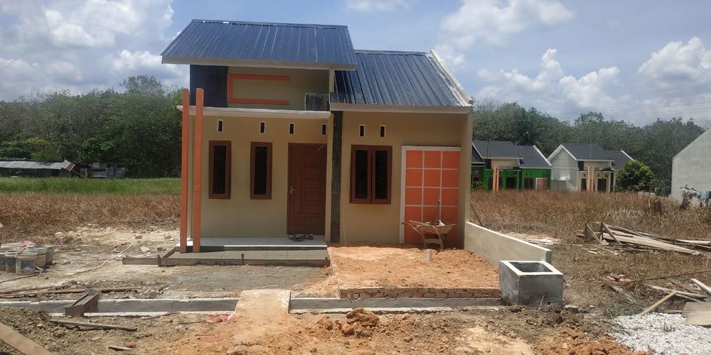 foto tampak rumah tipe 36/134 perumahan PT. Tono Jaya Abadi